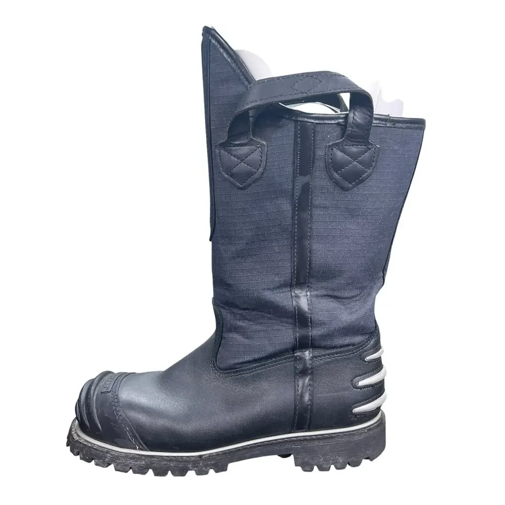 Pro Warrington by Honeywell 5006SG Firefighter Steel Toe Bunker Boots Size 10 E
